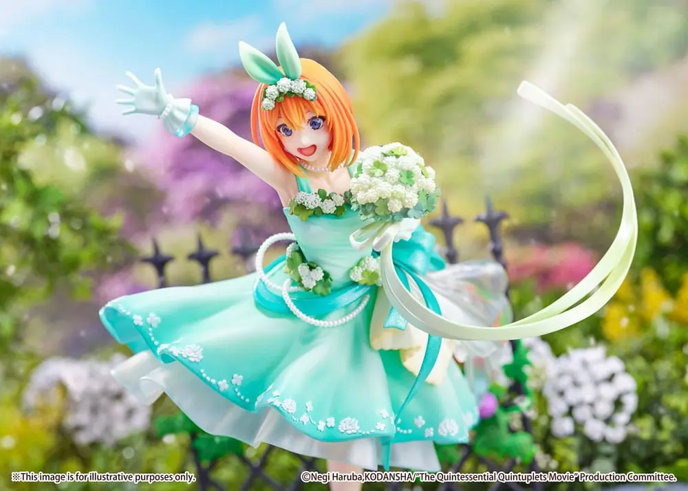 The Quintessential Quintuplets: The Movie PVC Statue 1/7 Yotsuba Nakano Floral Dress Ver. 26 cm termékfotó