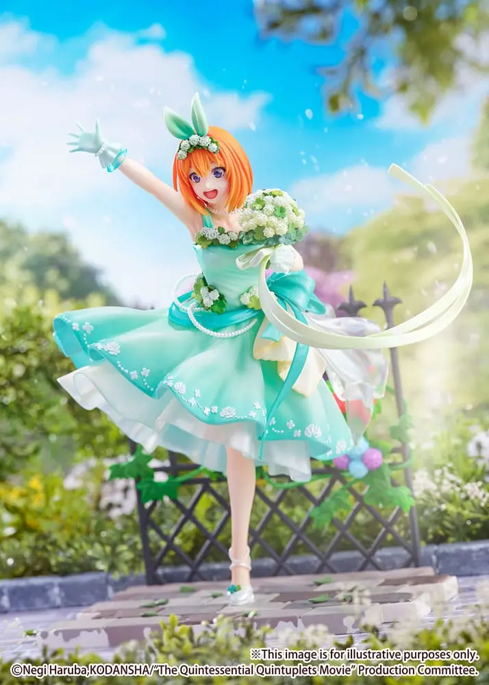 The Quintessential Quintuplets: The Movie PVC Statue 1/7 Yotsuba Nakano Floral Dress Ver. 26 cm termékfotó