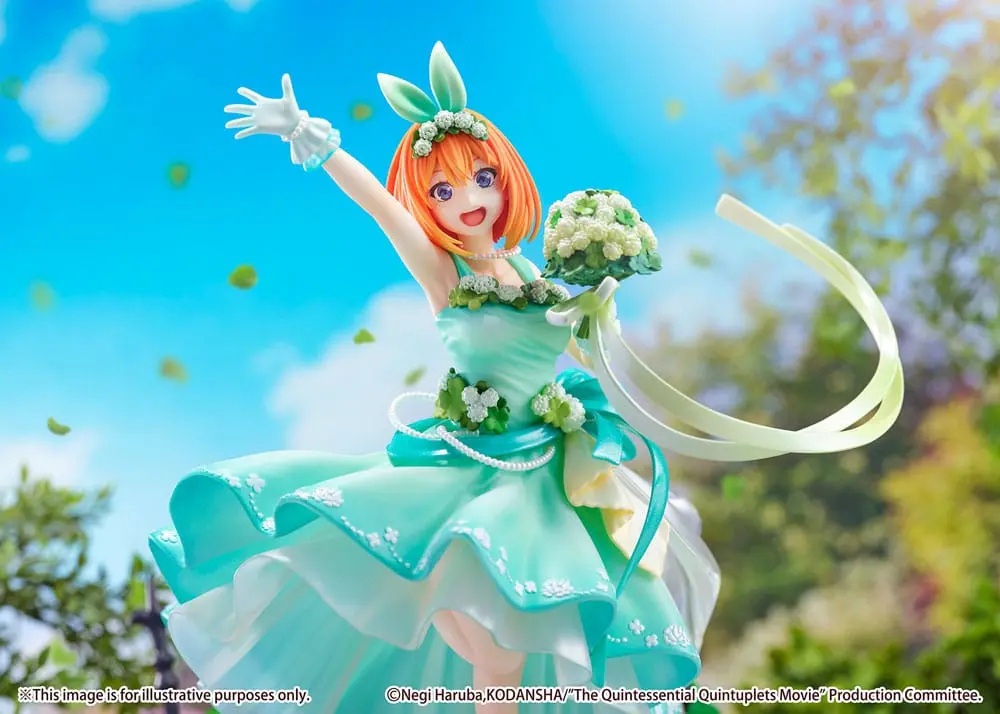 The Quintessential Quintuplets: The Movie PVC Statue 1/7 Yotsuba Nakano Floral Dress Ver. 26 cm termékfotó