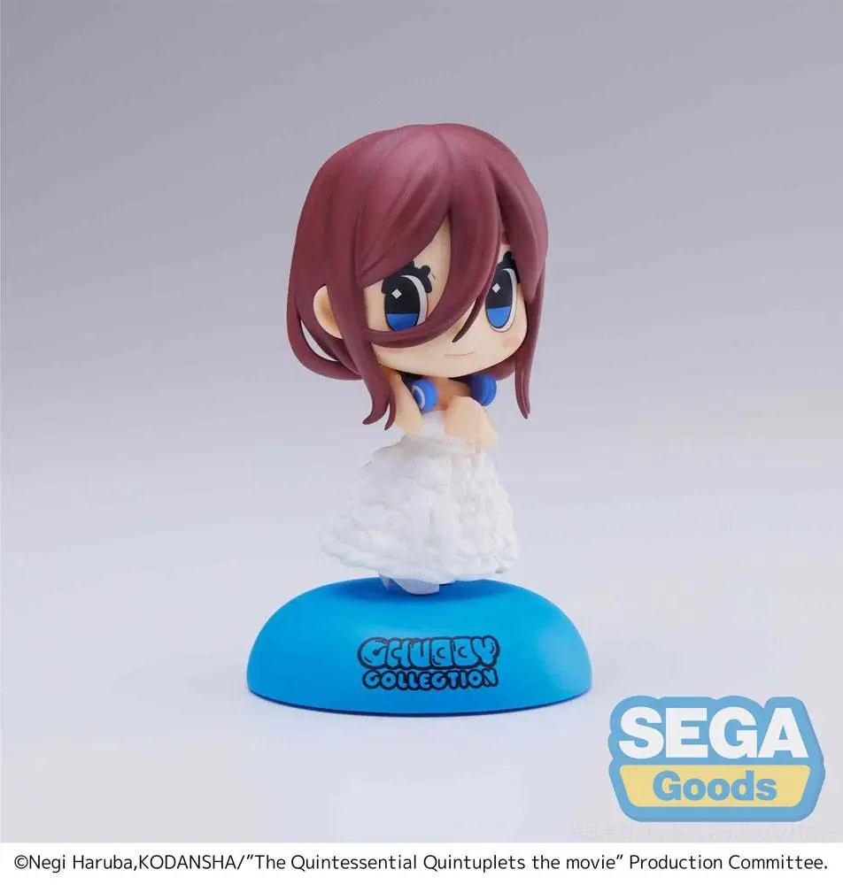 The Quintessential Quintuplets: The Movie Chubby Collection PVC Statue Miku Nakano 11 cm product photo
