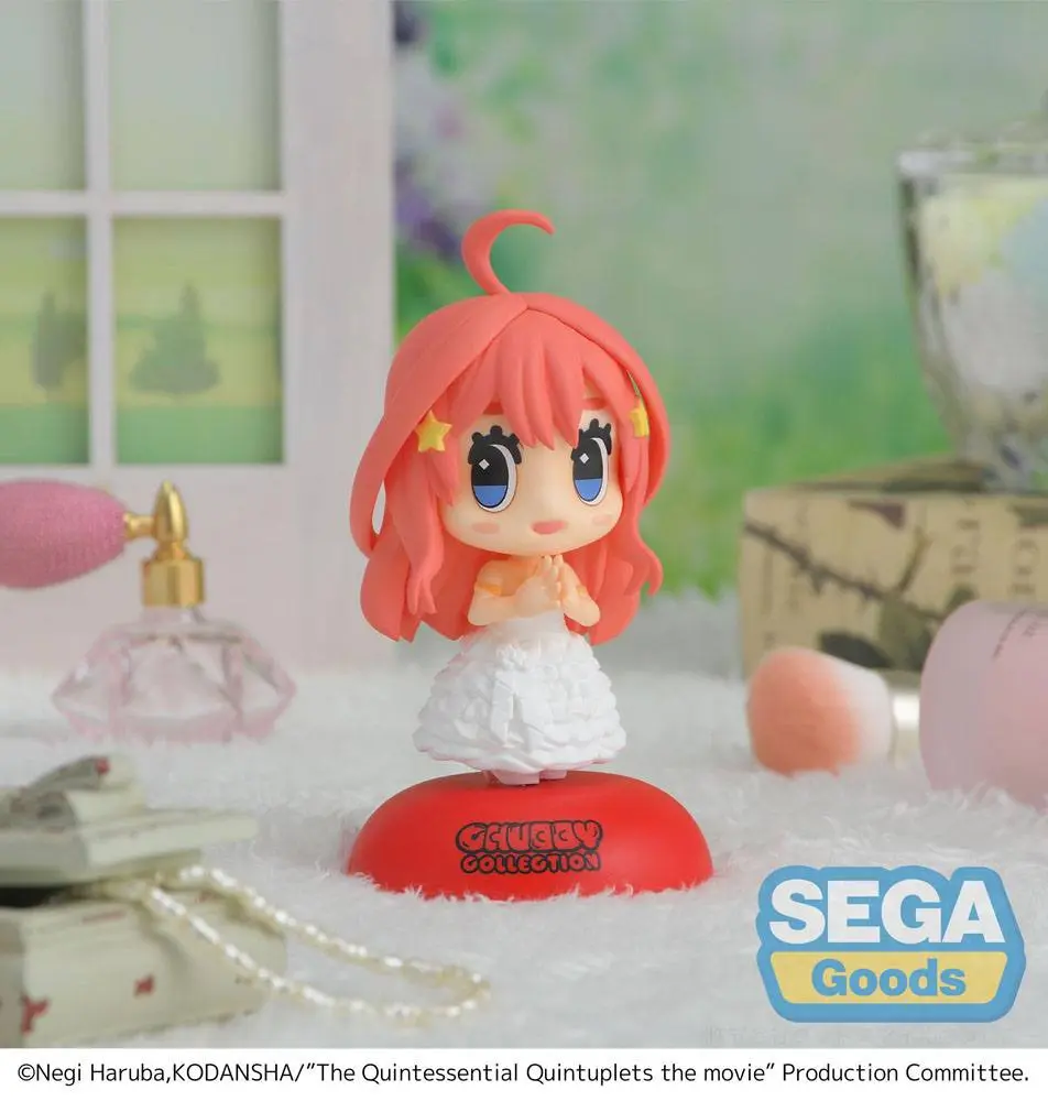 The Quintessential Quintuplets: The Movie Chubby Collection PVC Statue Itsuki Nakano 11 cm product photo
