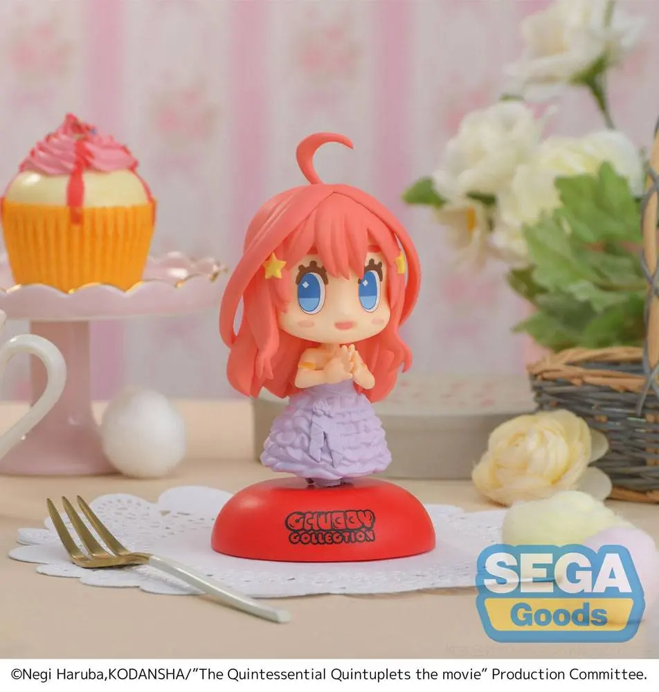 The Quintessential Quintuplets: The Movie Chubby Collection PVC Statue Itsuki Nakano 11 cm product photo