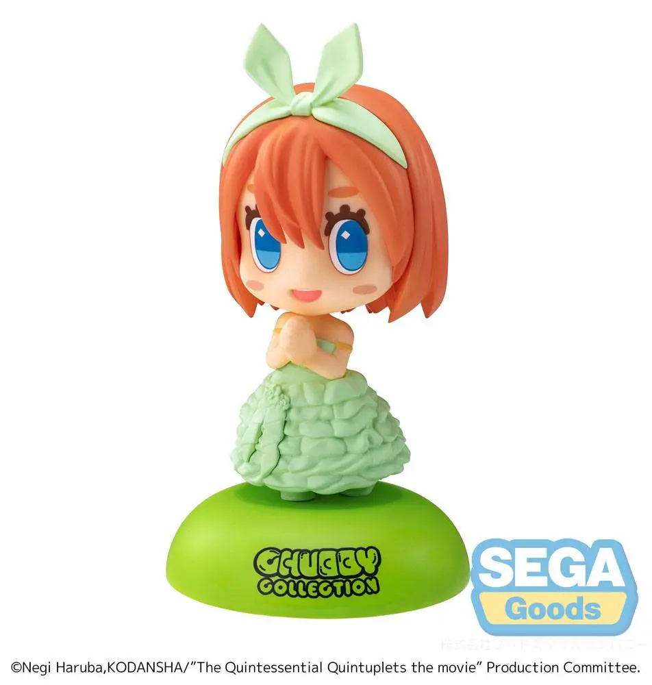 The Quintessential Quintuplets: The Movie Chubby Collection PVC Statue Yotsuba Nakano 11 cm termékfotó