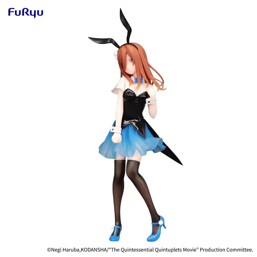 The Quintessential Quintuplets Trio-Try-iT PVC Statue Miku Nakano Bunnies Ver. 23 cm product photo