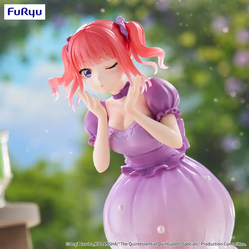 The Quintessential Quintuplets Trio-Try-iT PVC Statue Nakano Nino Pastel Dress Ver. 21 cm termékfotó