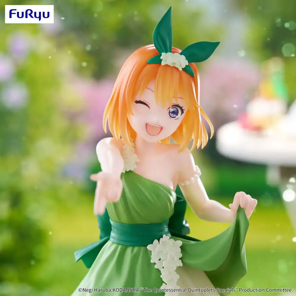 The Quintessential Quintuplets Trio-Try-iT PVC Statue Nakano Yotsuba Pastel Dress Ver. 22 cm product photo