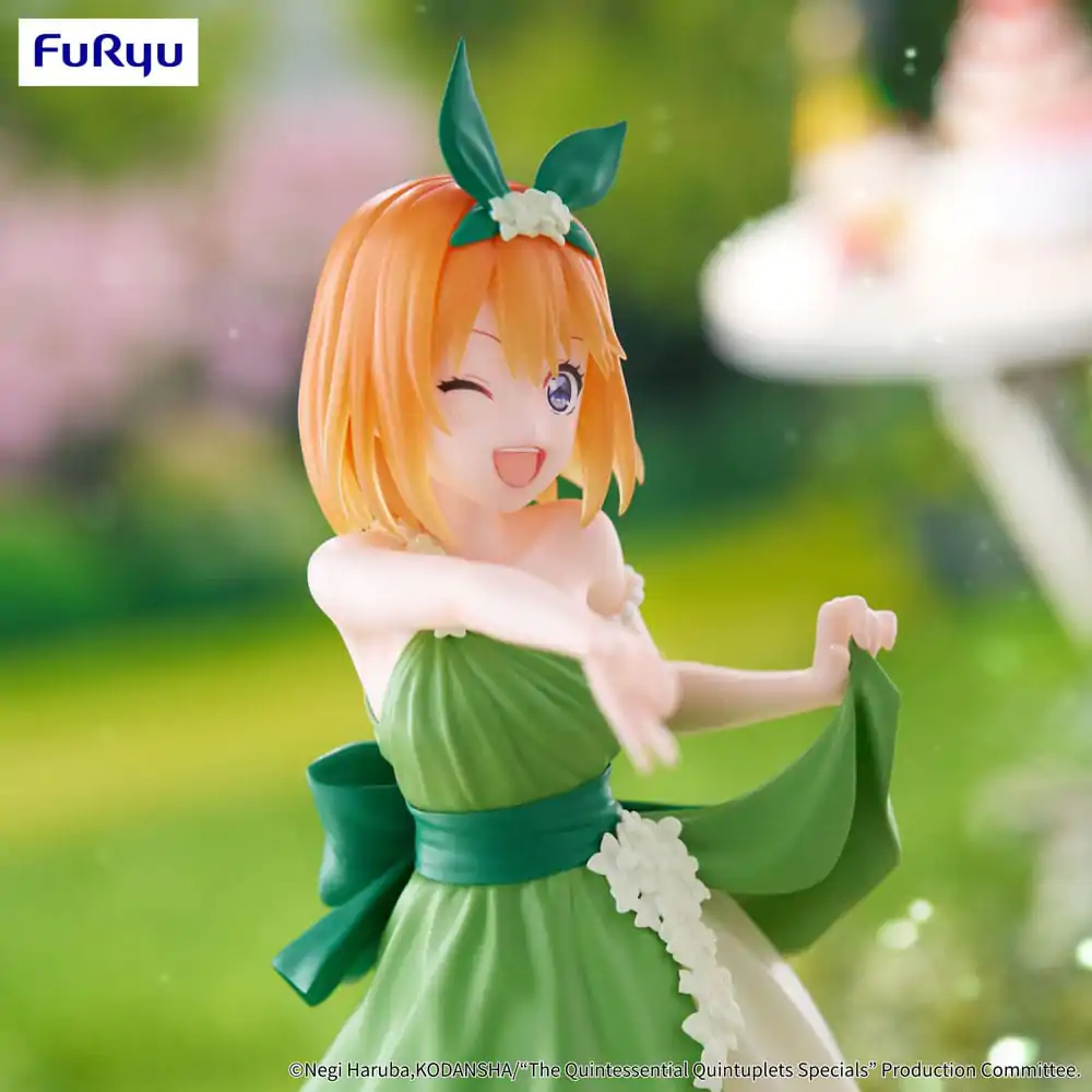 The Quintessential Quintuplets Trio-Try-iT PVC Statue Nakano Yotsuba Pastel Dress Ver. 22 cm product photo