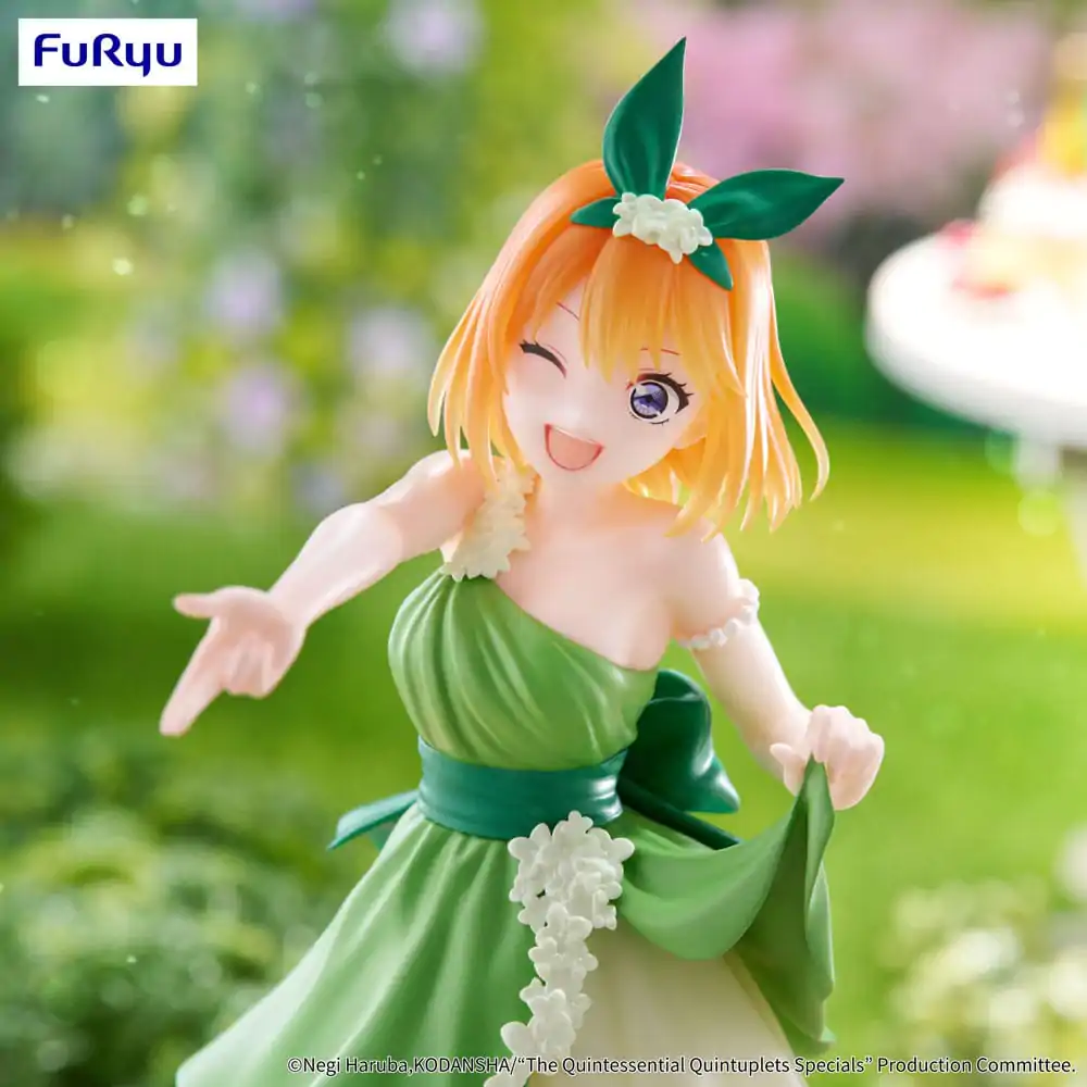 The Quintessential Quintuplets Trio-Try-iT PVC Statue Nakano Yotsuba Pastel Dress Ver. 22 cm product photo