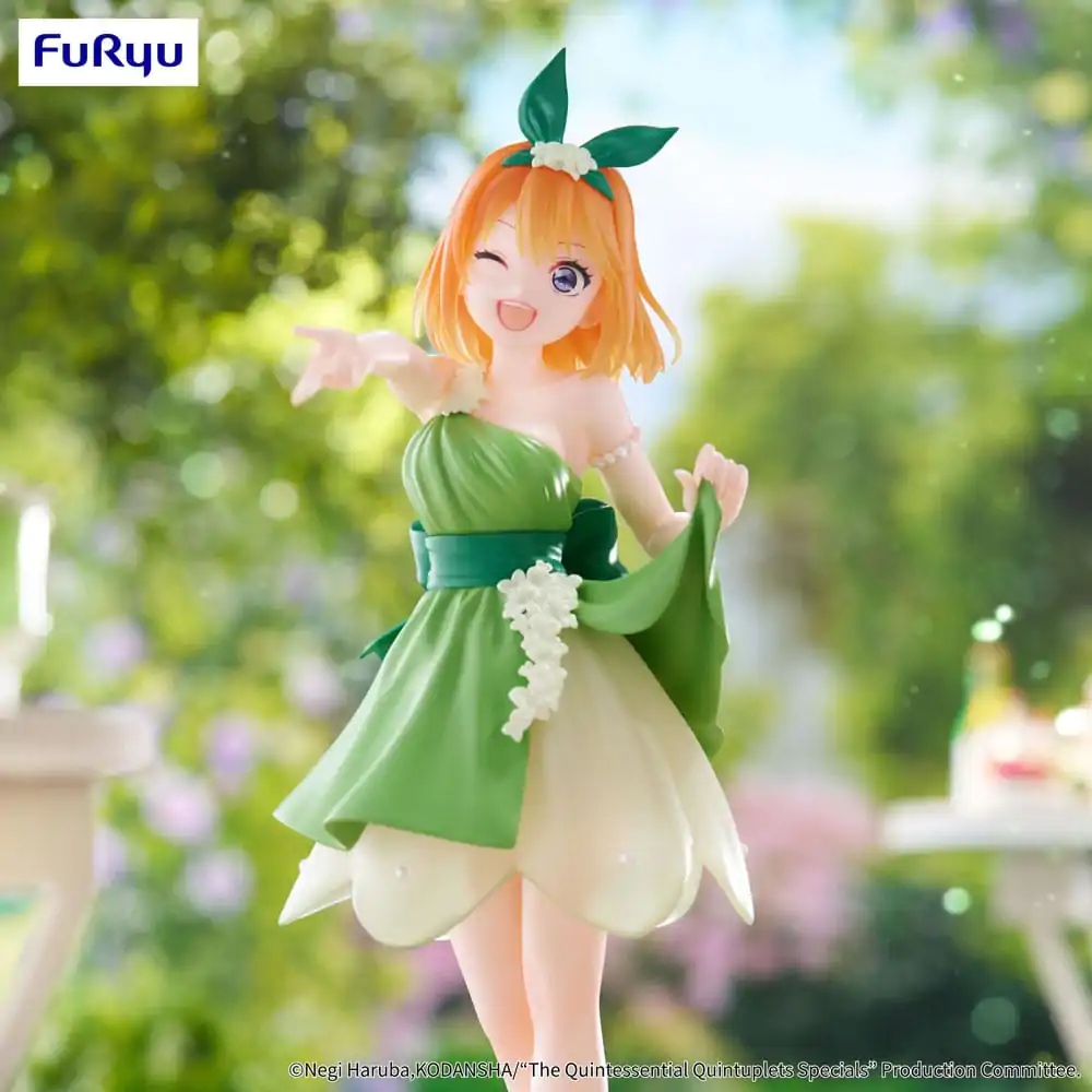 The Quintessential Quintuplets Trio-Try-iT PVC Statue Nakano Yotsuba Pastel Dress Ver. 22 cm product photo