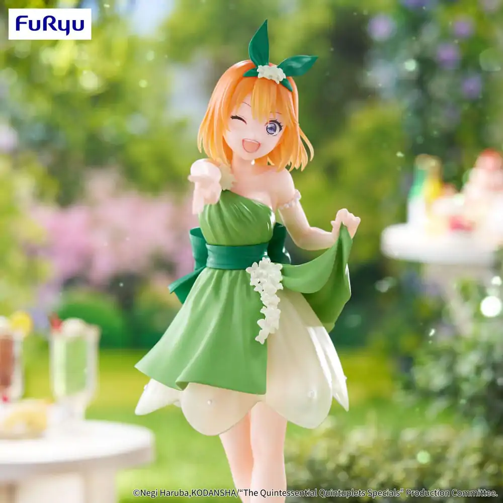 The Quintessential Quintuplets Trio-Try-iT PVC Statue Nakano Yotsuba Pastel Dress Ver. 22 cm product photo