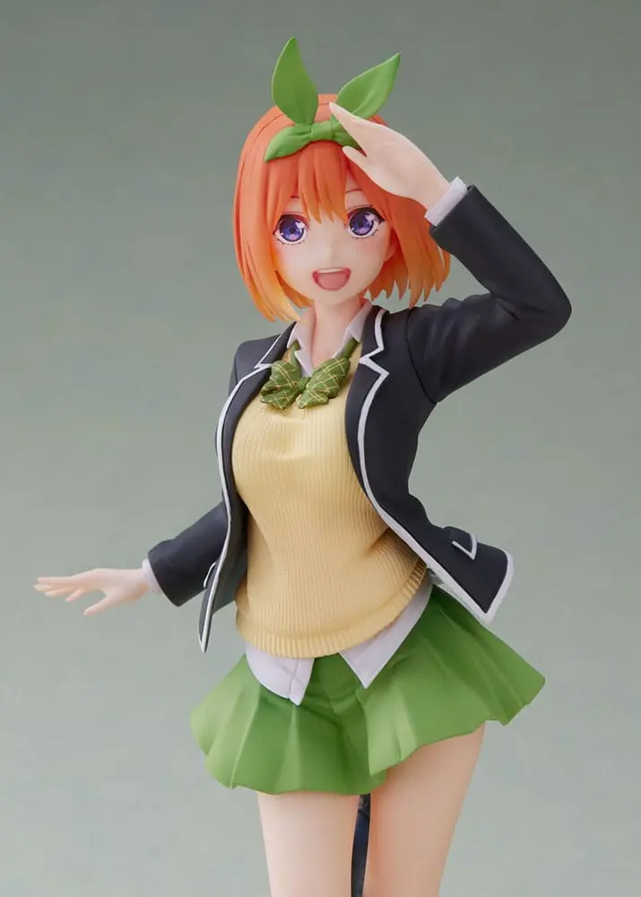 The Quintessential Quintuplets PVC Statue Yotsuba Nakano School Uniform Ver Renewal Edition product photo