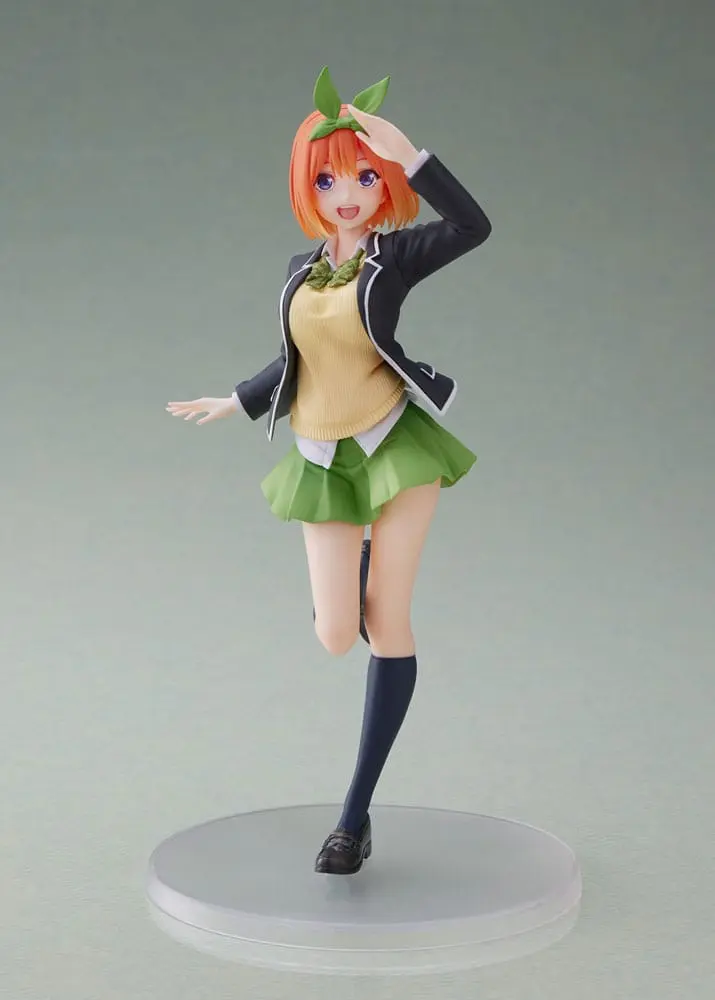 The Quintessential Quintuplets PVC Statue Yotsuba Nakano School Uniform Ver Renewal Edition product photo