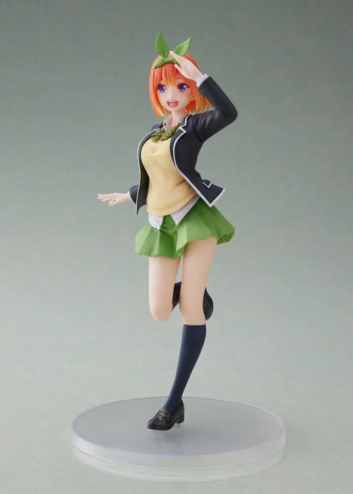 The Quintessential Quintuplets PVC Statue Yotsuba Nakano School Uniform Ver Renewal Edition product photo