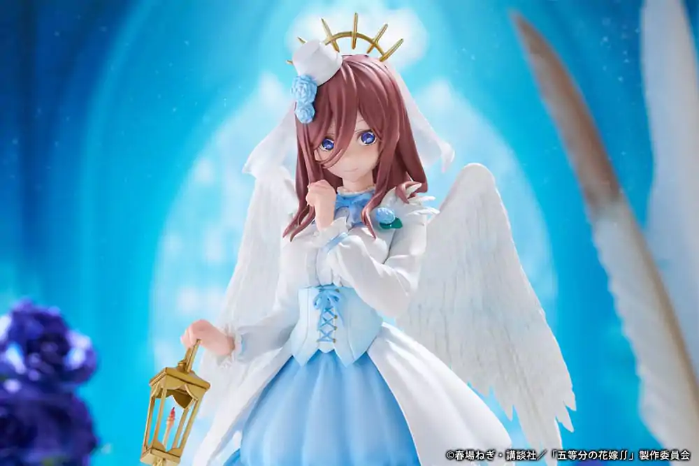 The Quintessential Quintuplets PVC Statue 1/7 Miku Nakano: Angel Ver. 27 cm product photo