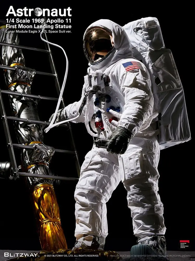 The Real Superb Scale Hybrid Statue 1/4 Astronaut Apollo 11 : LM-5 A7L ver. 79 cm product photo
