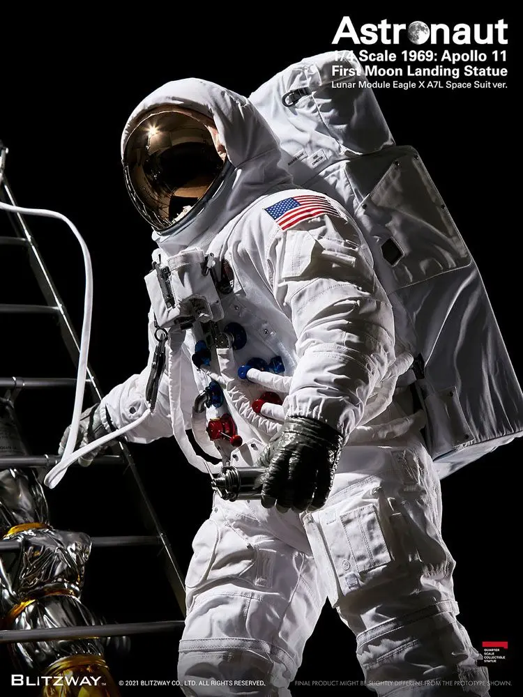The Real Superb Scale Hybrid Statue 1/4 Astronaut Apollo 11 : LM-5 A7L ver. 79 cm product photo