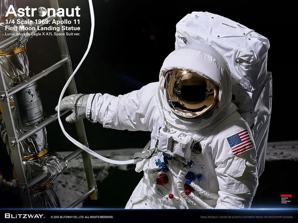 The Real Superb Scale Hybrid Statue 1/4 Astronaut Apollo 11 : LM-5 A7L ver. 79 cm product photo