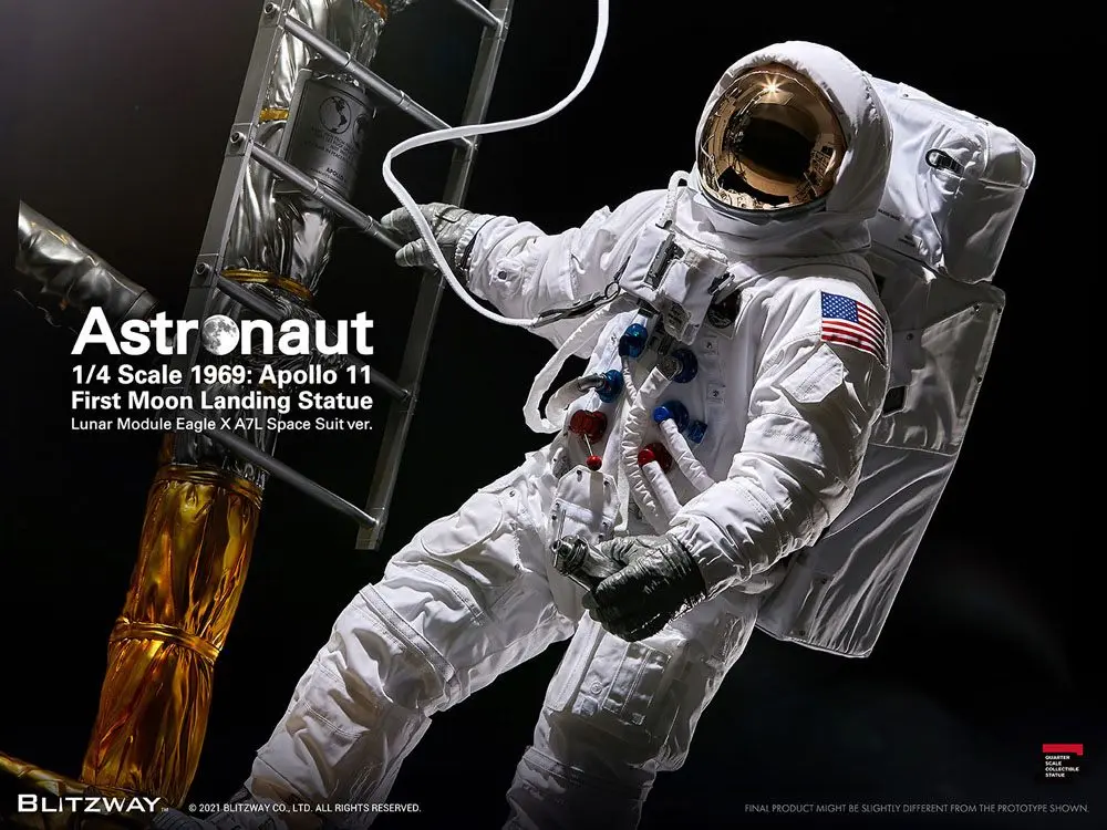 The Real Superb Scale Hybrid Statue 1/4 Astronaut Apollo 11 : LM-5 A7L ver. 79 cm product photo