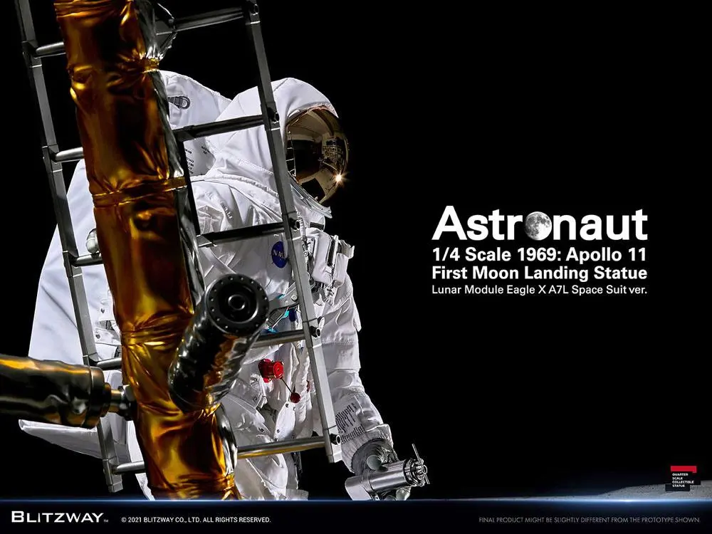 The Real Superb Scale Hybrid Statue 1/4 Astronaut Apollo 11 : LM-5 A7L ver. 79 cm product photo