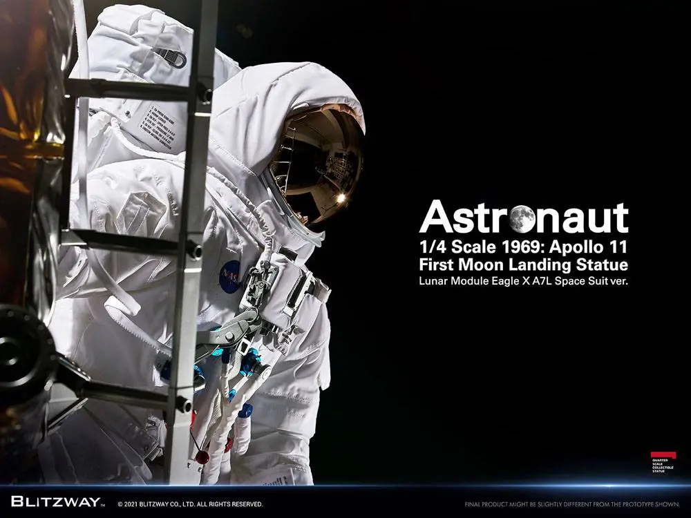 The Real Superb Scale Hybrid Statue 1/4 Astronaut Apollo 11 : LM-5 A7L ver. 79 cm product photo