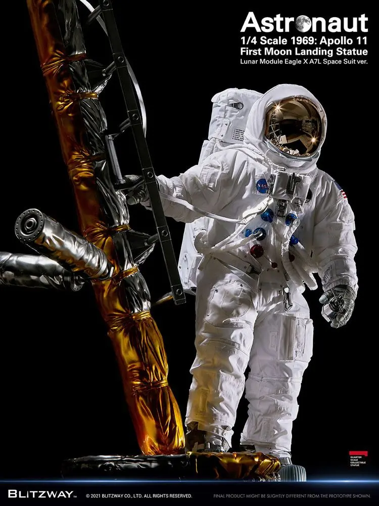 The Real Superb Scale Hybrid Statue 1/4 Astronaut Apollo 11 : LM-5 A7L ver. 79 cm product photo