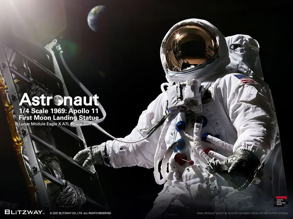 The Real Superb Scale Hybrid Statue 1/4 Astronaut Apollo 11 : LM-5 A7L ver. 79 cm product photo