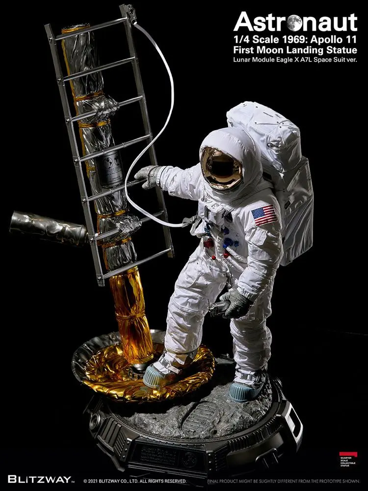 The Real Superb Scale Hybrid Statue 1/4 Astronaut Apollo 11 : LM-5 A7L ver. 79 cm product photo