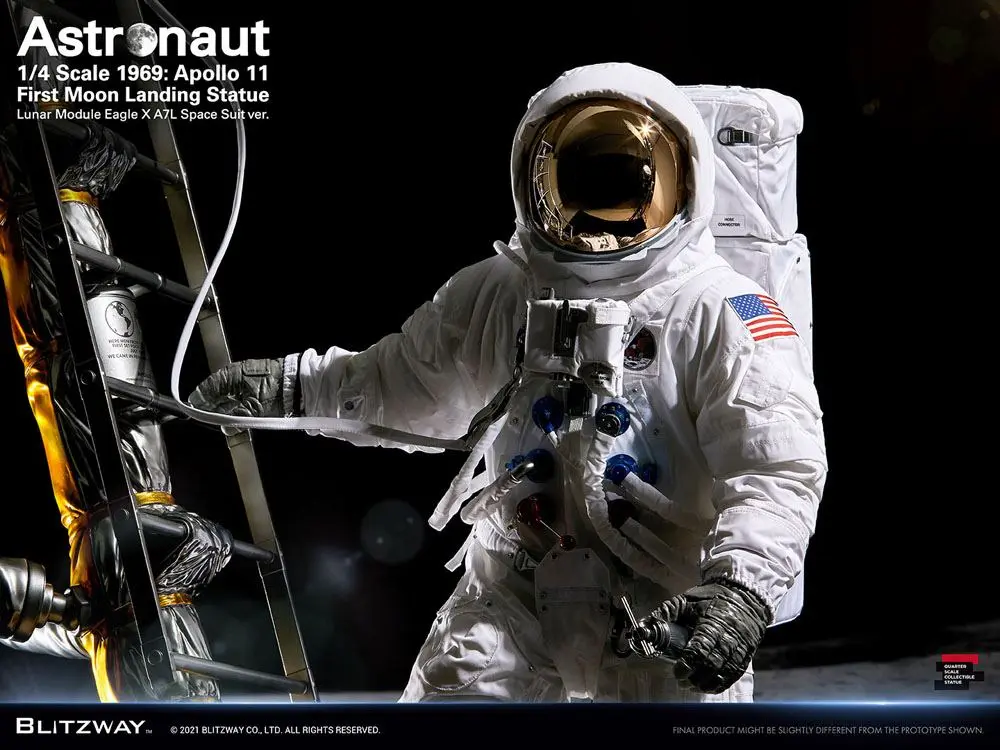The Real Superb Scale Hybrid Statue 1/4 Astronaut Apollo 11 : LM-5 A7L ver. 79 cm product photo