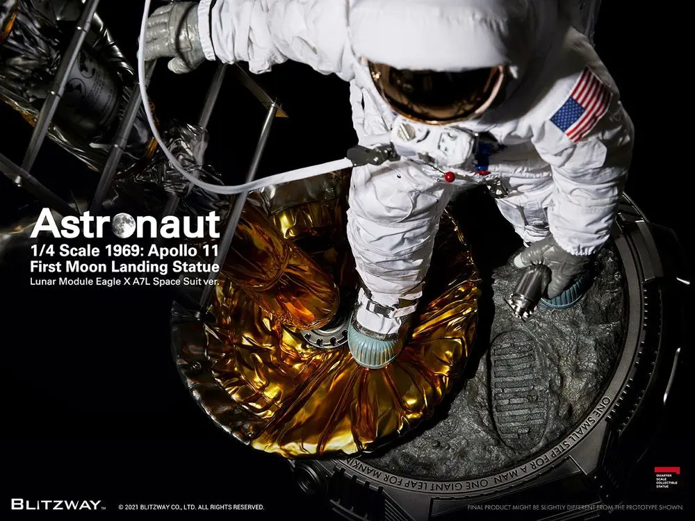 The Real Superb Scale Hybrid Statue 1/4 Astronaut Apollo 11 : LM-5 A7L ver. 79 cm product photo