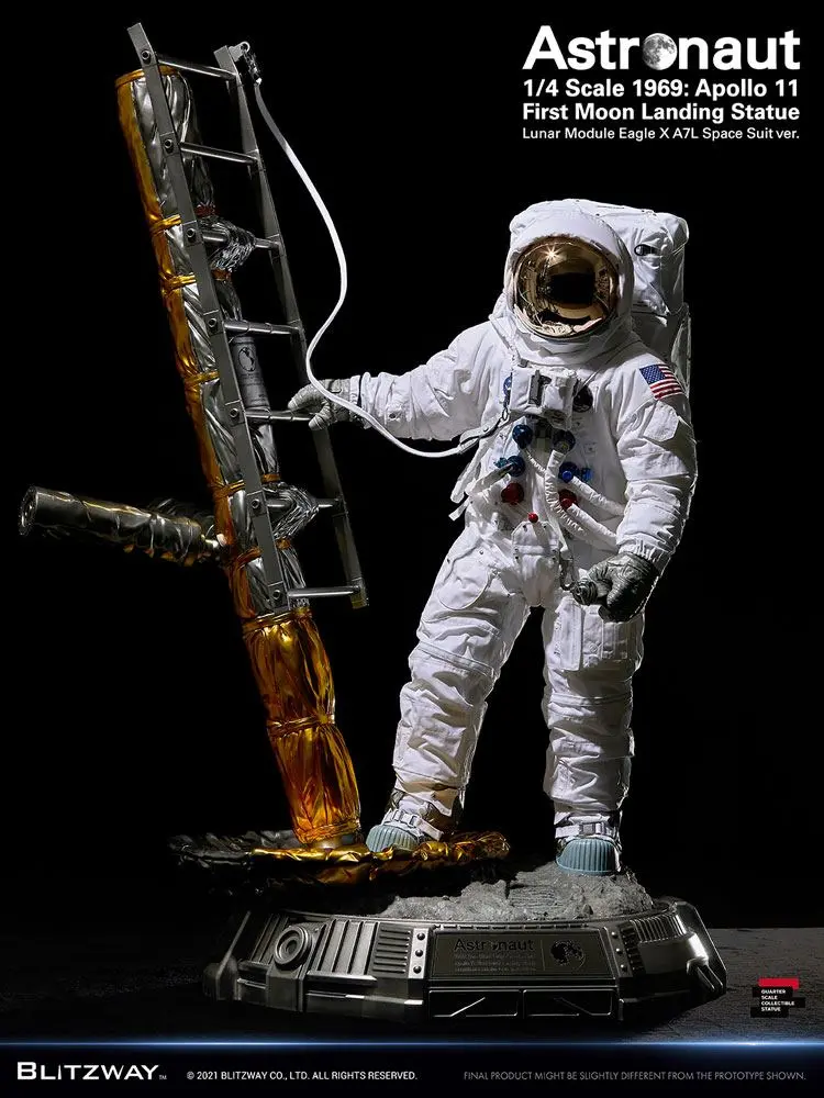 The Real Superb Scale Hybrid Statue 1/4 Astronaut Apollo 11 : LM-5 A7L ver. 79 cm product photo