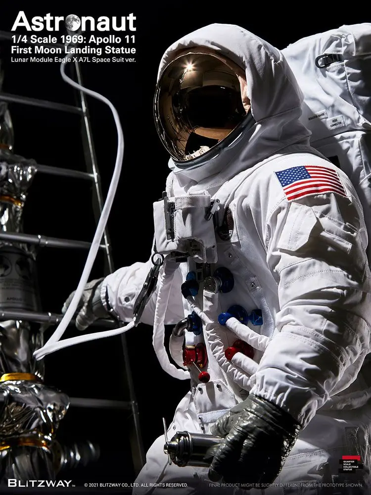 The Real Superb Scale Hybrid Statue 1/4 Astronaut Apollo 11 : LM-5 A7L ver. 79 cm product photo