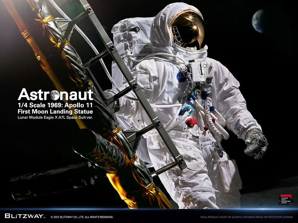 The Real Superb Scale Hybrid Statue 1/4 Astronaut Apollo 11 : LM-5 A7L ver. 79 cm product photo