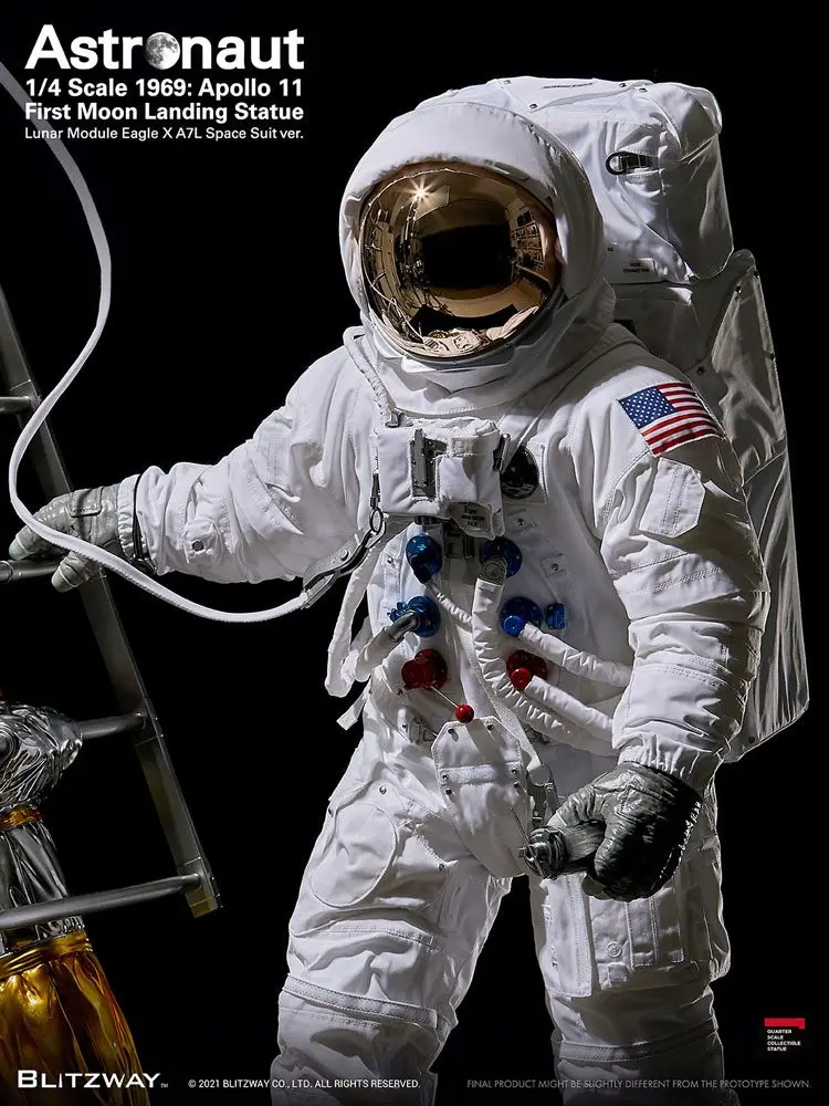The Real Superb Scale Hybrid Statue 1/4 Astronaut Apollo 11 : LM-5 A7L ver. 79 cm product photo