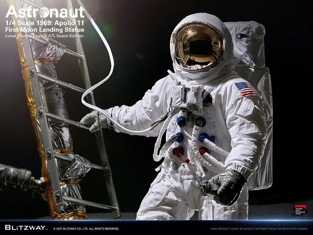 The Real Superb Scale Hybrid Statue 1/4 Astronaut Apollo 11 : LM-5 A7L ver. 79 cm product photo