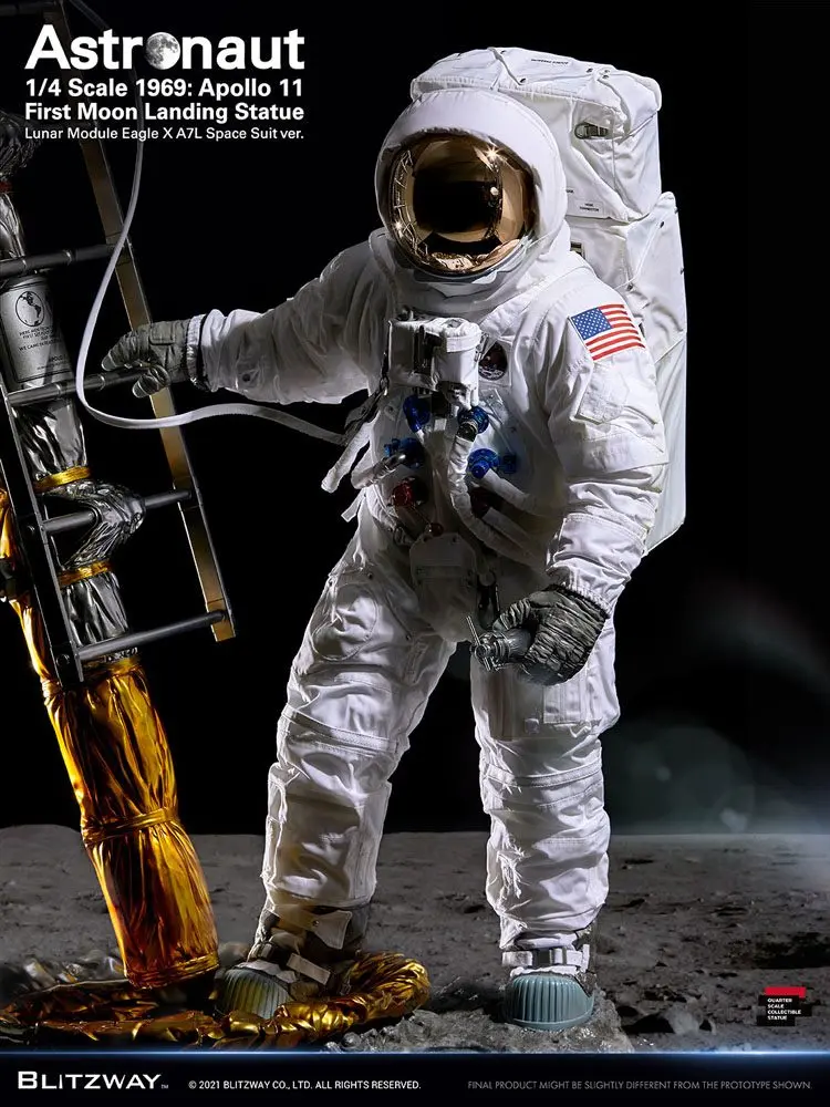 The Real Superb Scale Hybrid Statue 1/4 Astronaut Apollo 11 : LM-5 A7L ver. 79 cm product photo