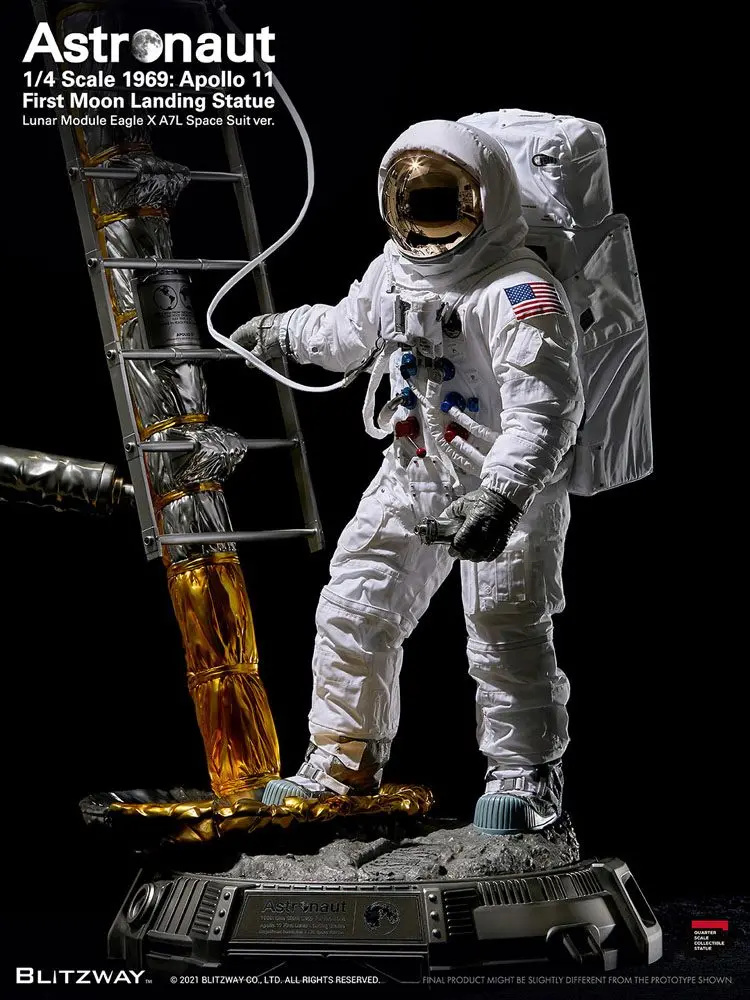 The Real Superb Scale Hybrid Statue 1/4 Astronaut Apollo 11 : LM-5 A7L ver. 79 cm product photo