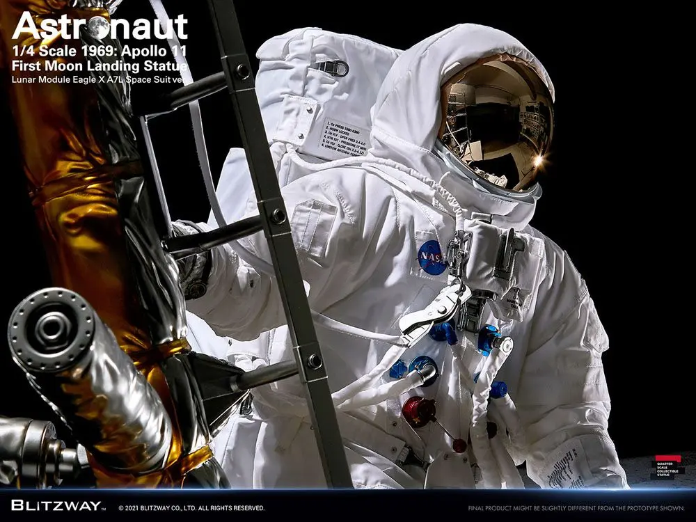 The Real Superb Scale Hybrid Statue 1/4 Astronaut Apollo 11 : LM-5 A7L ver. 79 cm product photo