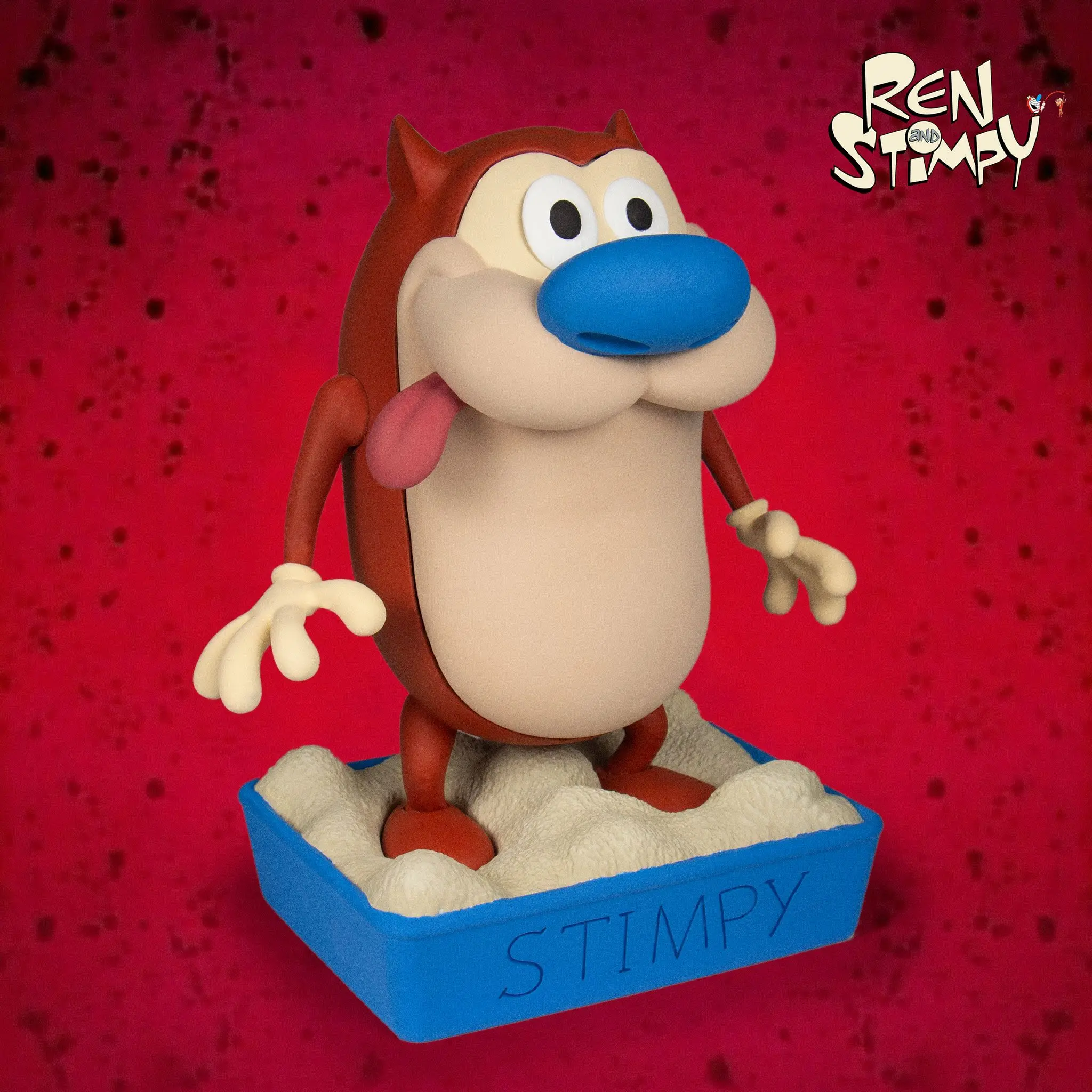 The Ren &amp; Stimpy Show Deluxe Action Figure Stimpy 18 cm product photo