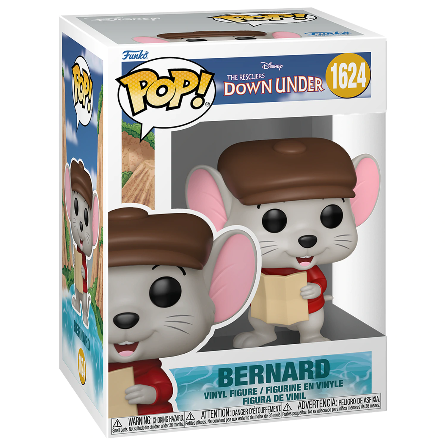 The Rescuers Down Under Funko POP! Disney Vinyl Figure Bernard 9 cm product photo