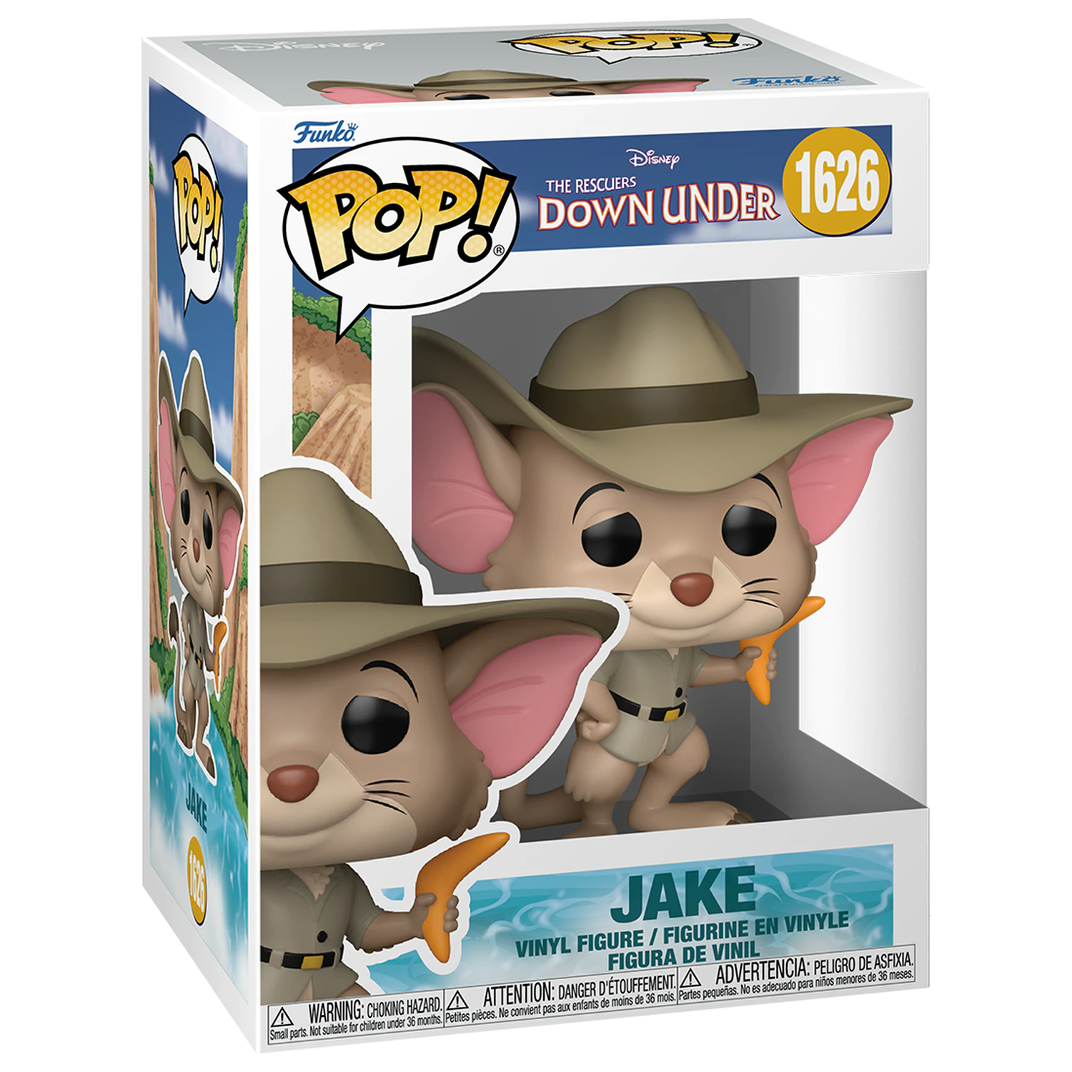 The Rescuers Down Under Funko POP! Disney Vinyl Figure Jake 9 cm product photo