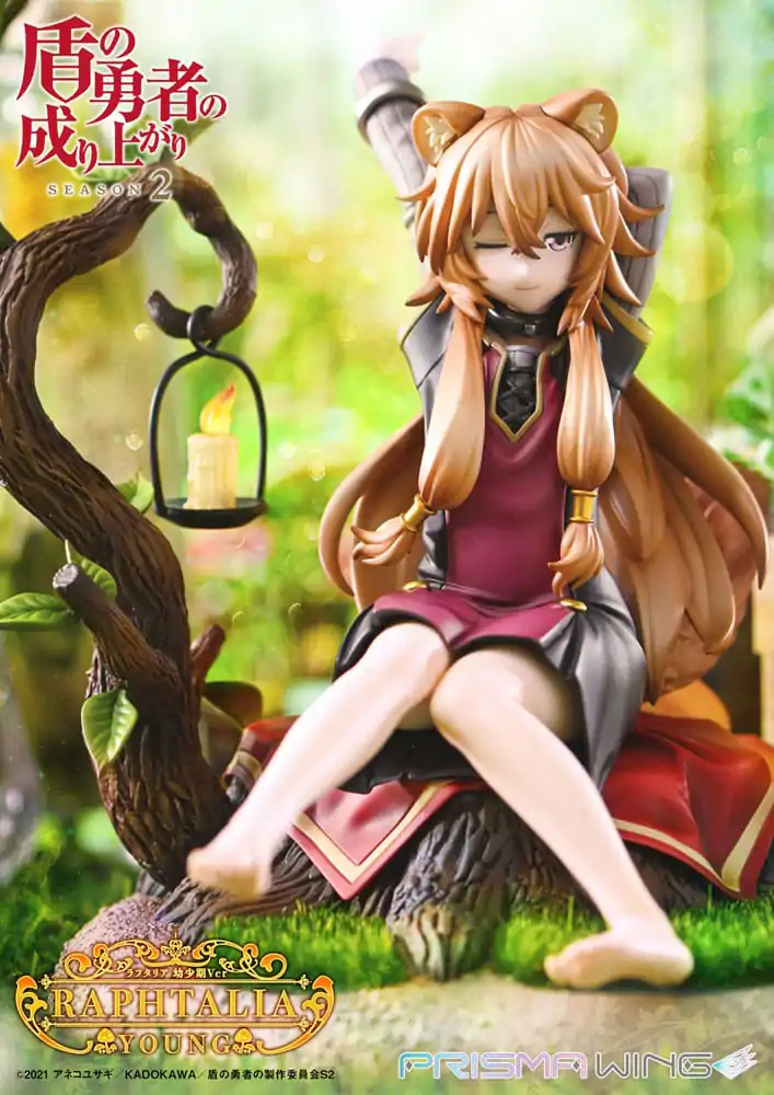 The Rising of the shield Hero Season 2 Prisma Wing PVC Statue 1/7 Raphtalia Young Version 15 cm termékfotó