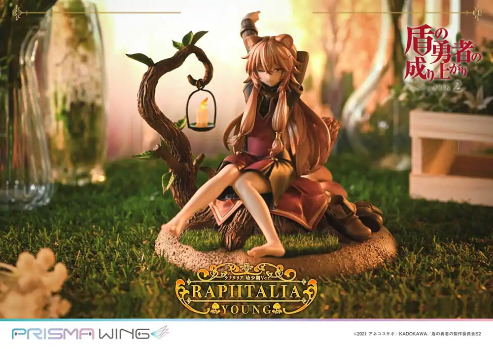 The Rising of the shield Hero Season 2 Prisma Wing PVC Statue 1/7 Raphtalia Young Version 15 cm termékfotó