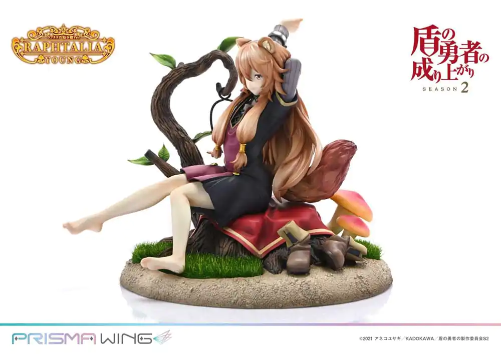 The Rising of the shield Hero Season 2 Prisma Wing PVC Statue 1/7 Raphtalia Young Version 15 cm termékfotó