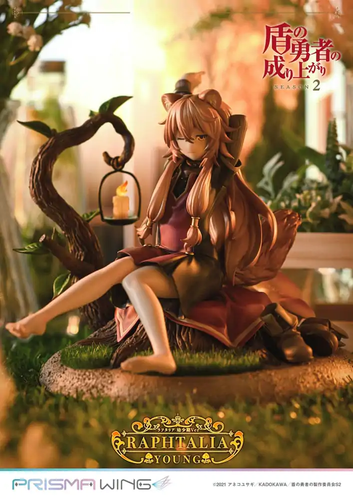 The Rising of the shield Hero Season 2 Prisma Wing PVC Statue 1/7 Raphtalia Young Version 15 cm termékfotó