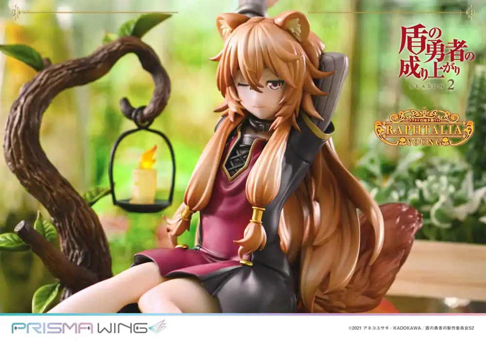 The Rising of the shield Hero Season 2 Prisma Wing PVC Statue 1/7 Raphtalia Young Version 15 cm termékfotó