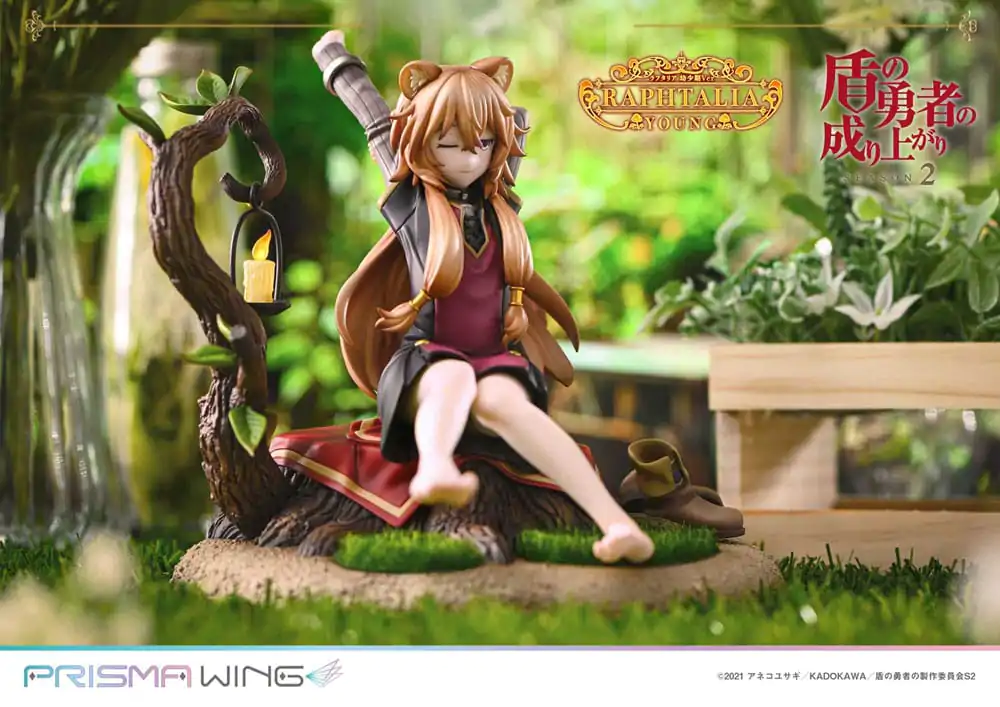 The Rising of the shield Hero Season 2 Prisma Wing PVC Statue 1/7 Raphtalia Young Version 15 cm termékfotó