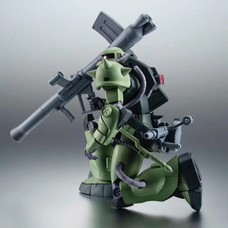 Mobile Suit Gundam Robot Spirits Action Figure MS-06JC Ground Type Zaku II ver. A.N.I.M.E. 15 cm product photo
