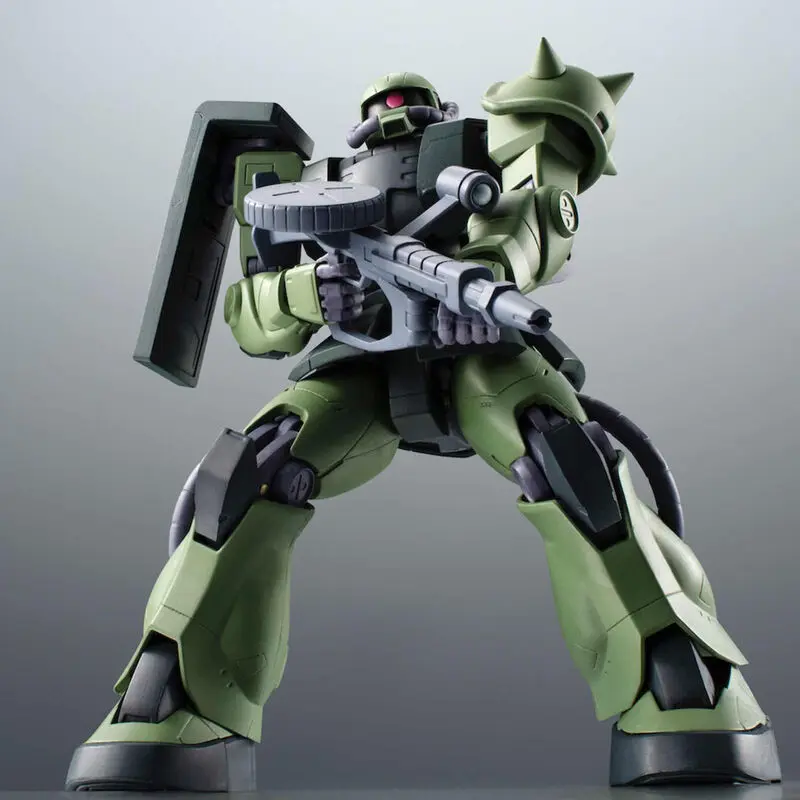 Mobile Suit Gundam Robot Spirits Action Figure MS-06JC Ground Type Zaku II ver. A.N.I.M.E. 15 cm product photo