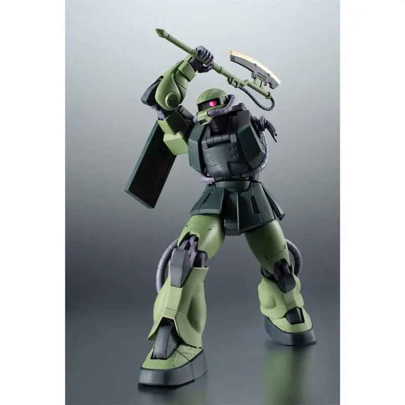 Mobile Suit Gundam Robot Spirits Action Figure MS-06JC Ground Type Zaku II ver. A.N.I.M.E. 15 cm product photo