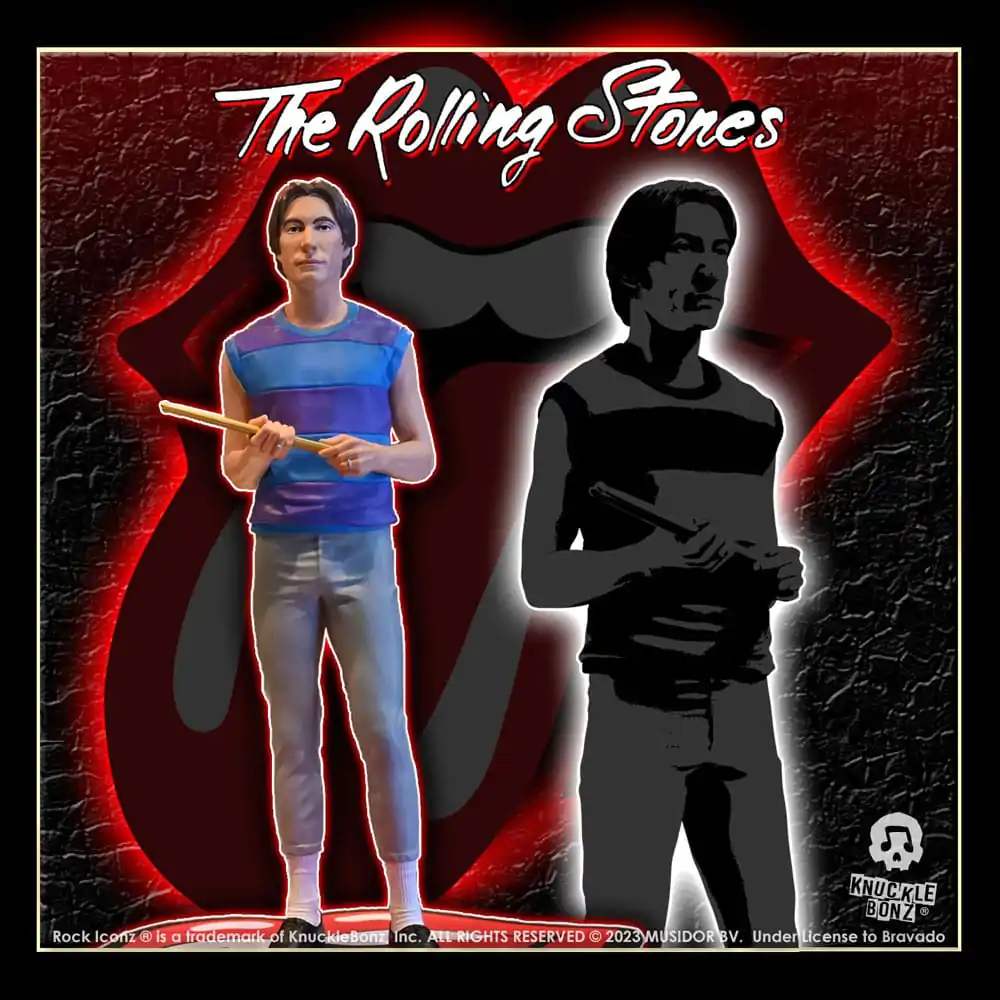 The Rolling Stones Rock Iconz Statue Charlie Watts (Tattoo You Tour 1981) 22 cm termékfotó